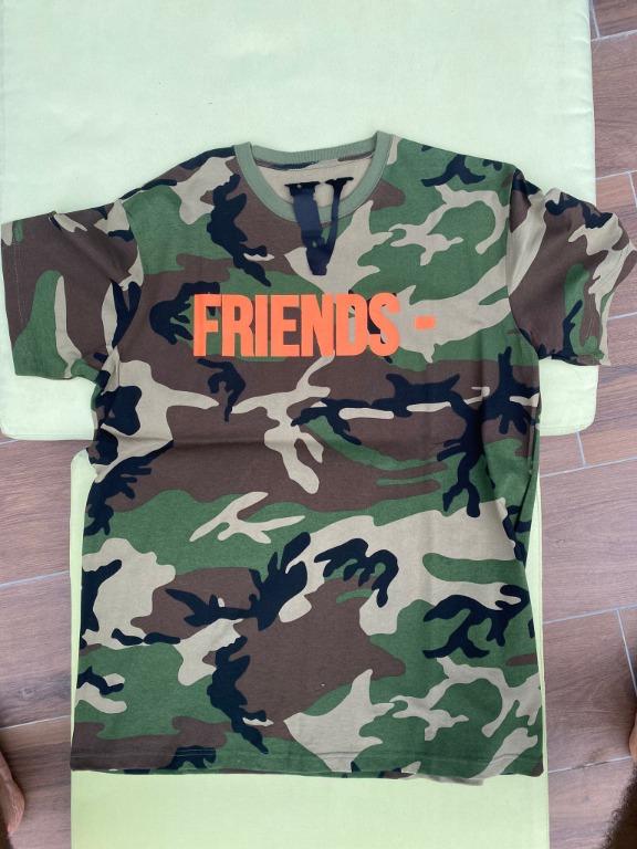Vlone camo top long sleeve