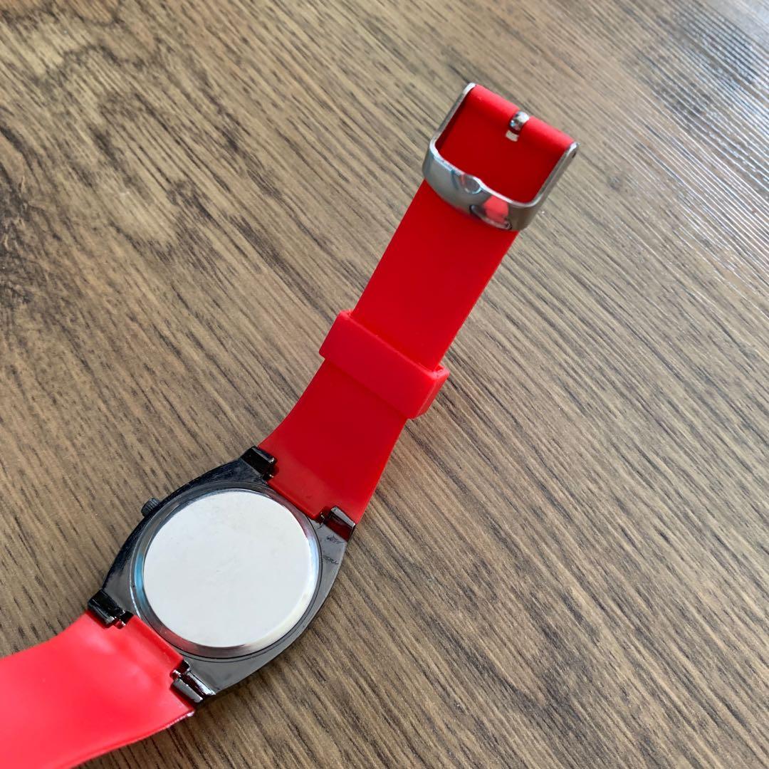 Waterproof Red Watch