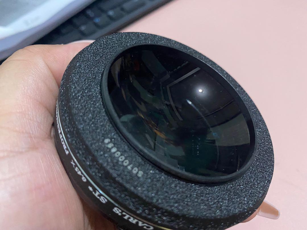 Wide angle lens (Category: Lens & Kits) located in Paranaque City. Submitted by luckyfortuneshop88 (Listing ID 1148936726, Image 3). Description: Decluttering I dont know what camera is this for Naka tambak lang siya. Hindi naggamit. .