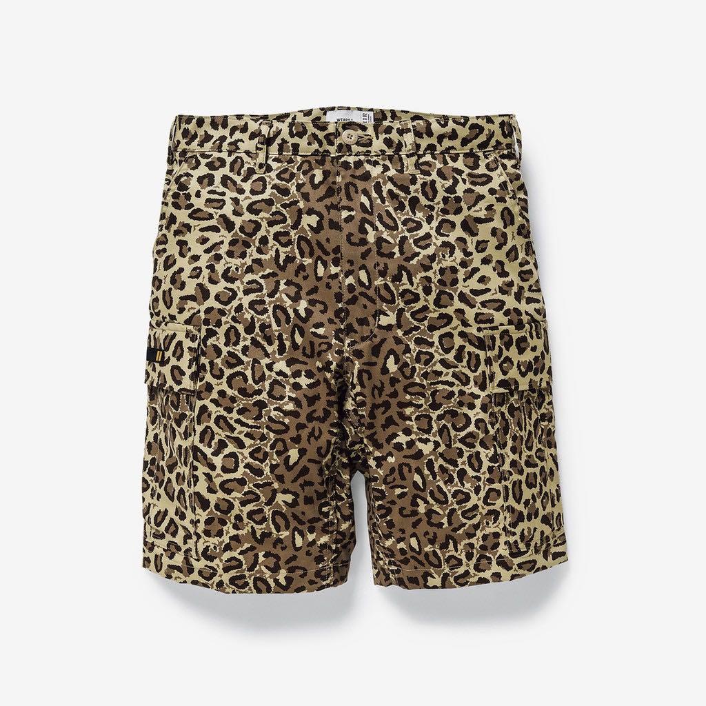 WTAPS JUNGLE 01 / SHORTS / COTTON. TWILL. CAMO 豹紋短褲工作褲