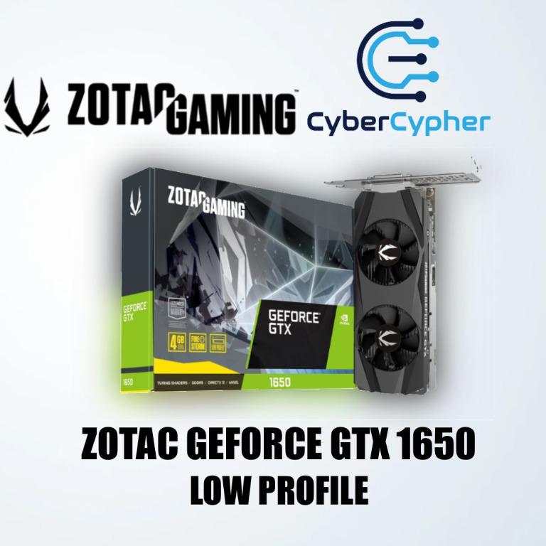 Zotac gaming geforce gtx 1650 low profile clearance