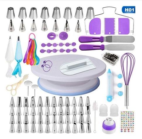 137pcs Professional Cake Decorating Supplies Kit For Beginners ...