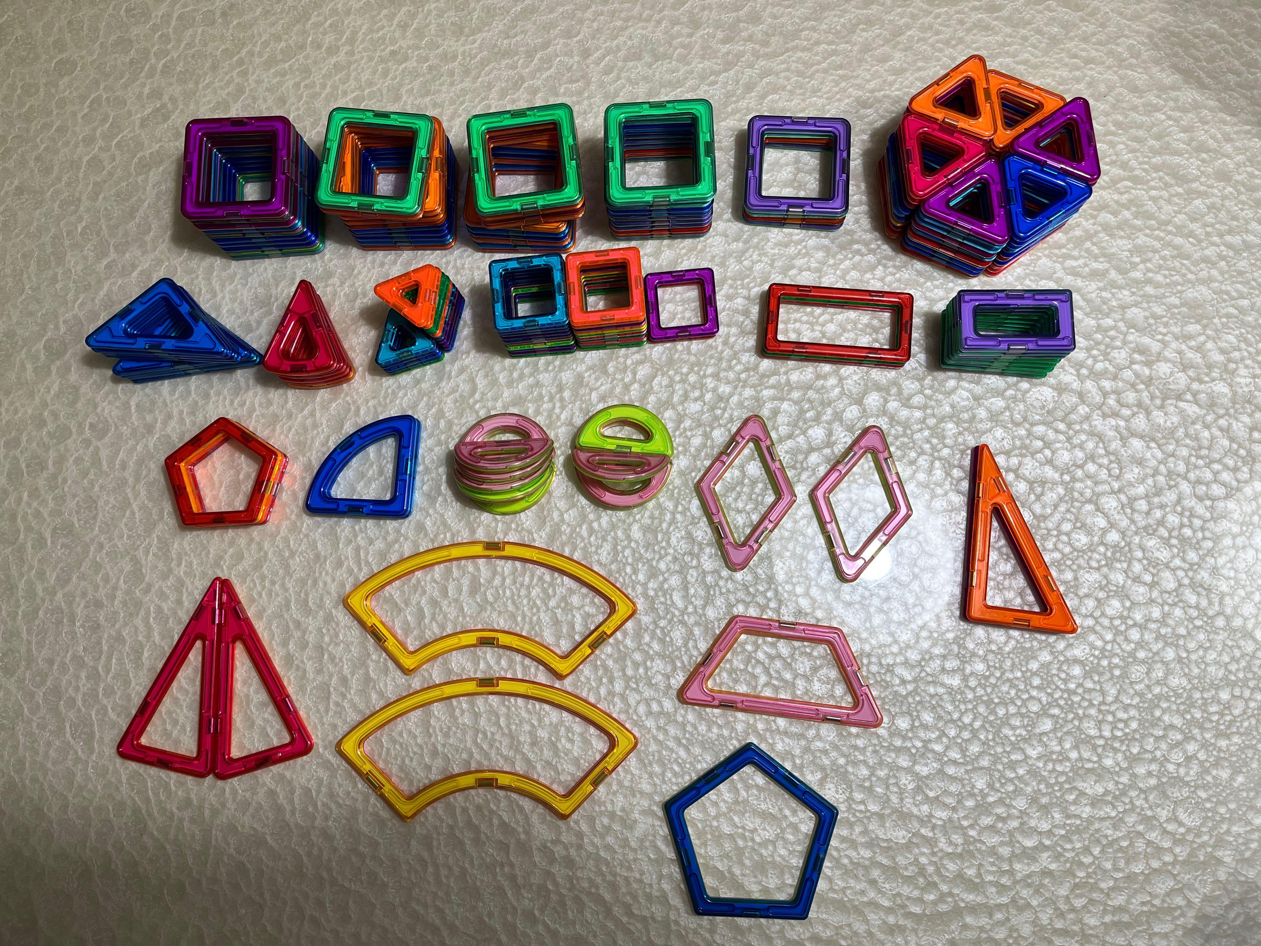 191 Magnetic Pieces Magformers Compatible Hobbies Toys Toys