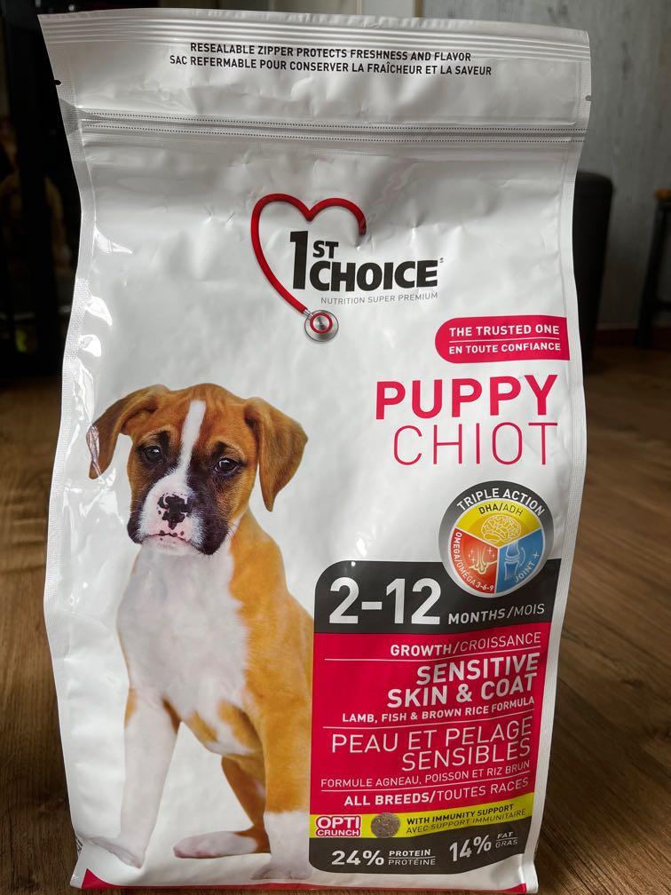 1st Choice Puppy Lamb Fish Sensitive Skin Coat Pet Supplies