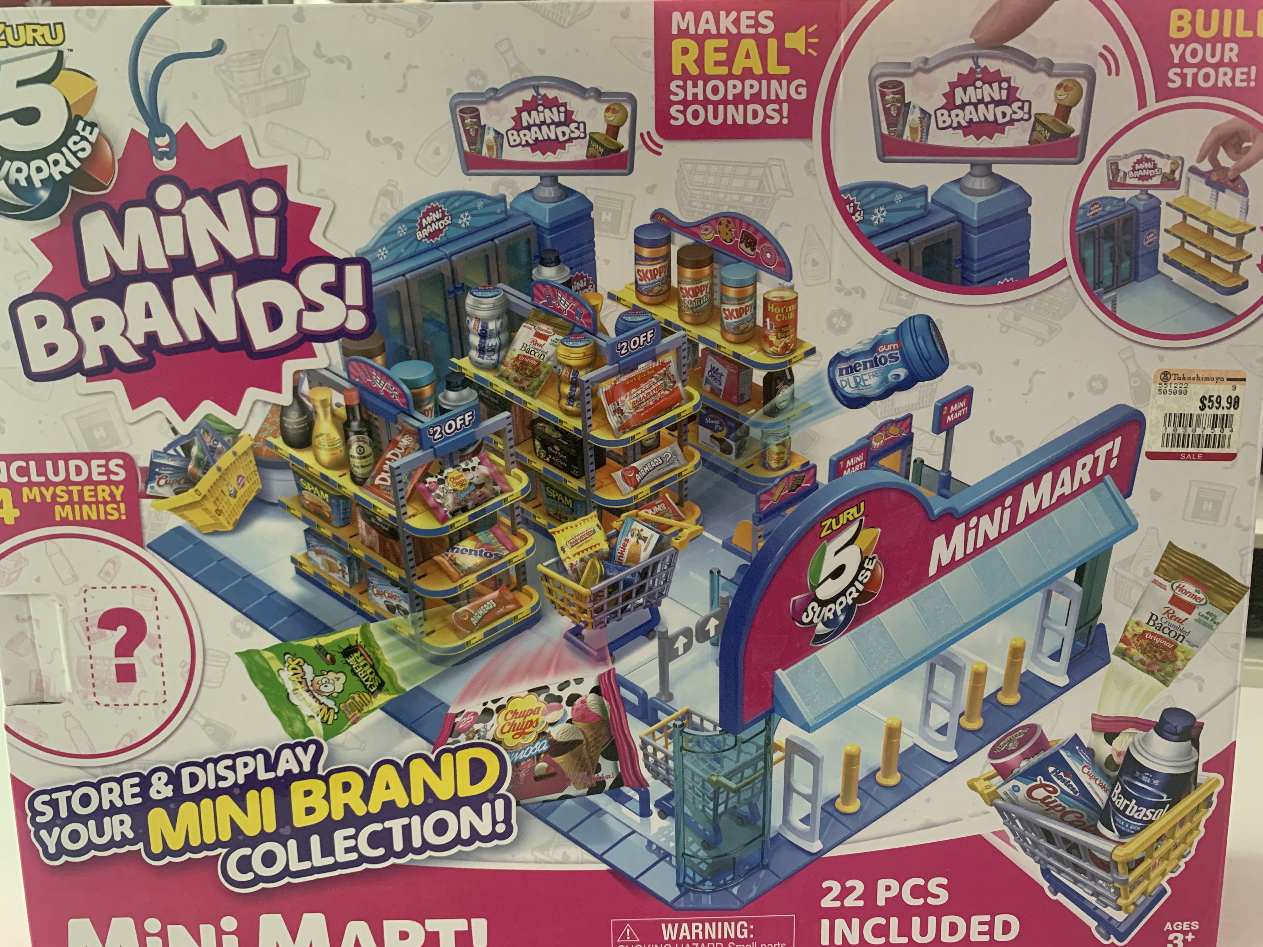 25 with Delivery Mini Brands Mini Mart, Hobbies & Toys, Toys & Games