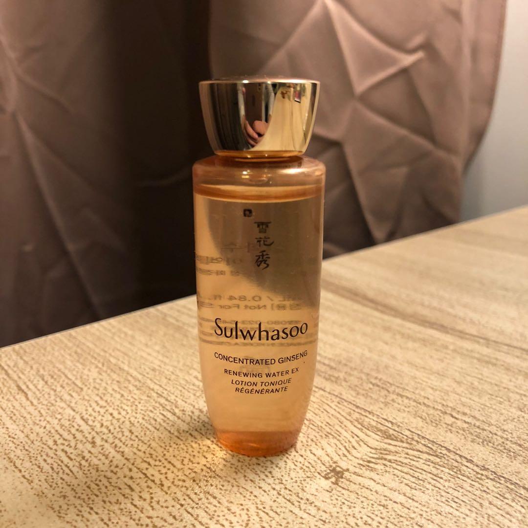 40 Off Sulwhasoo Concentrated Ginseng Renewing Water Ex 25ml Health Beauty Skin Bath Body On Carousell