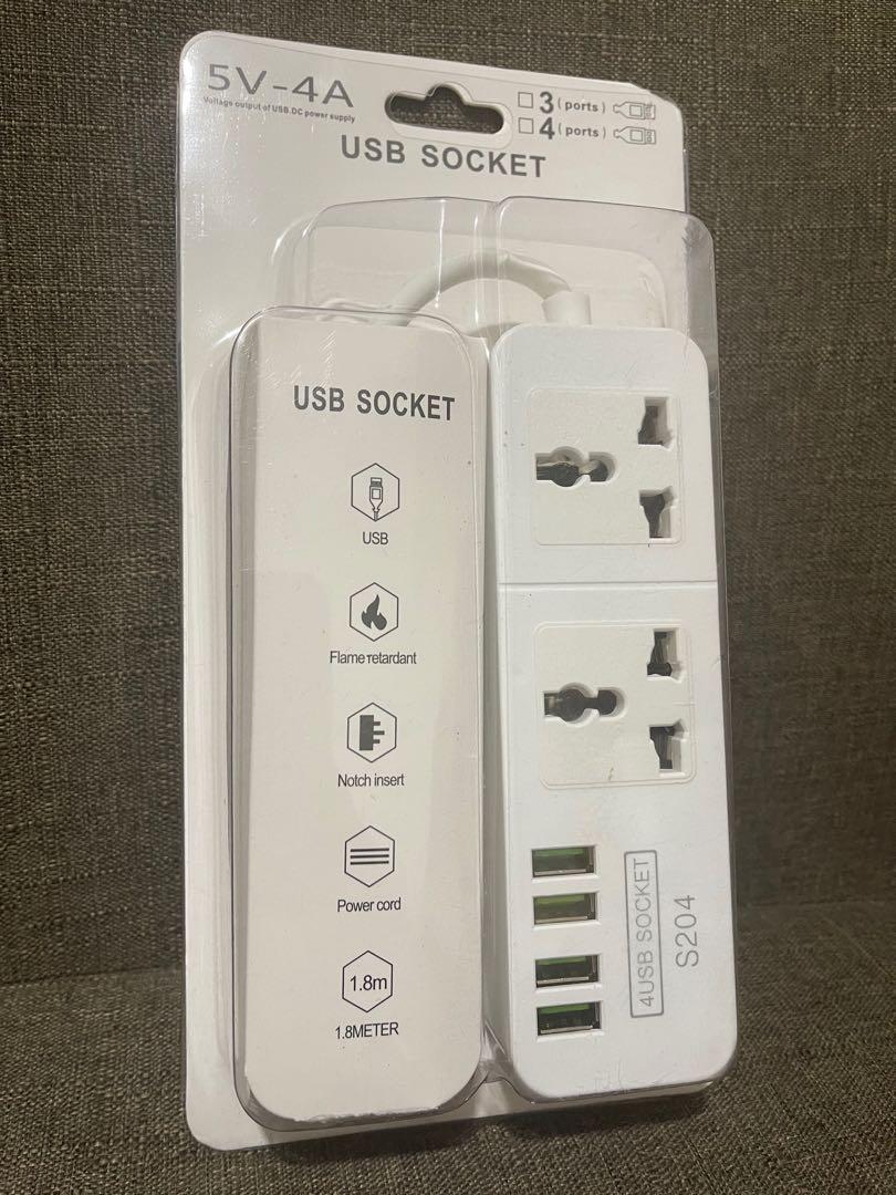 5V-4A USB SOCKET, Furniture & Home Living, Home Improvement ...