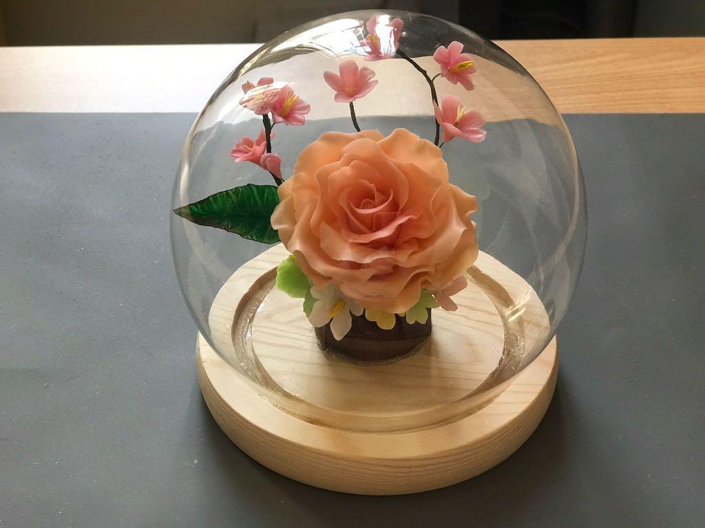 日本樹脂黏土花hand Made 獨一無二 興趣及遊戲 手作 自家設計 文具及工藝 手作 Carousell