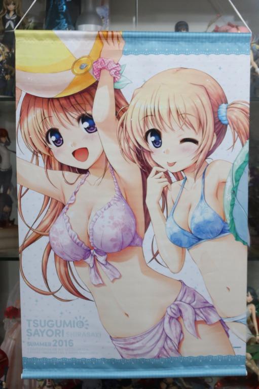 大圖書館的牧羊人白崎つぐみ白崎さよりa2掛畫掛布 興趣及遊戲 收藏品及紀念品 郵票及印刷品 Carousell