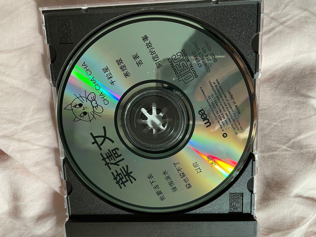 葉蒨文- CHA CHA CHA (CD) Sony 日本11 +++++ 無條碼, 興趣及遊戲 
