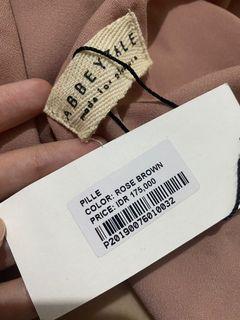 Abbeytale Pille Rose Brown Pink Top Maven Goulding Oudre Claryn Modelano Buy New With Tag