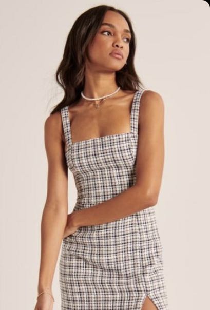 Abercrombie \u0026 Fitch Tweed Slip Mini 