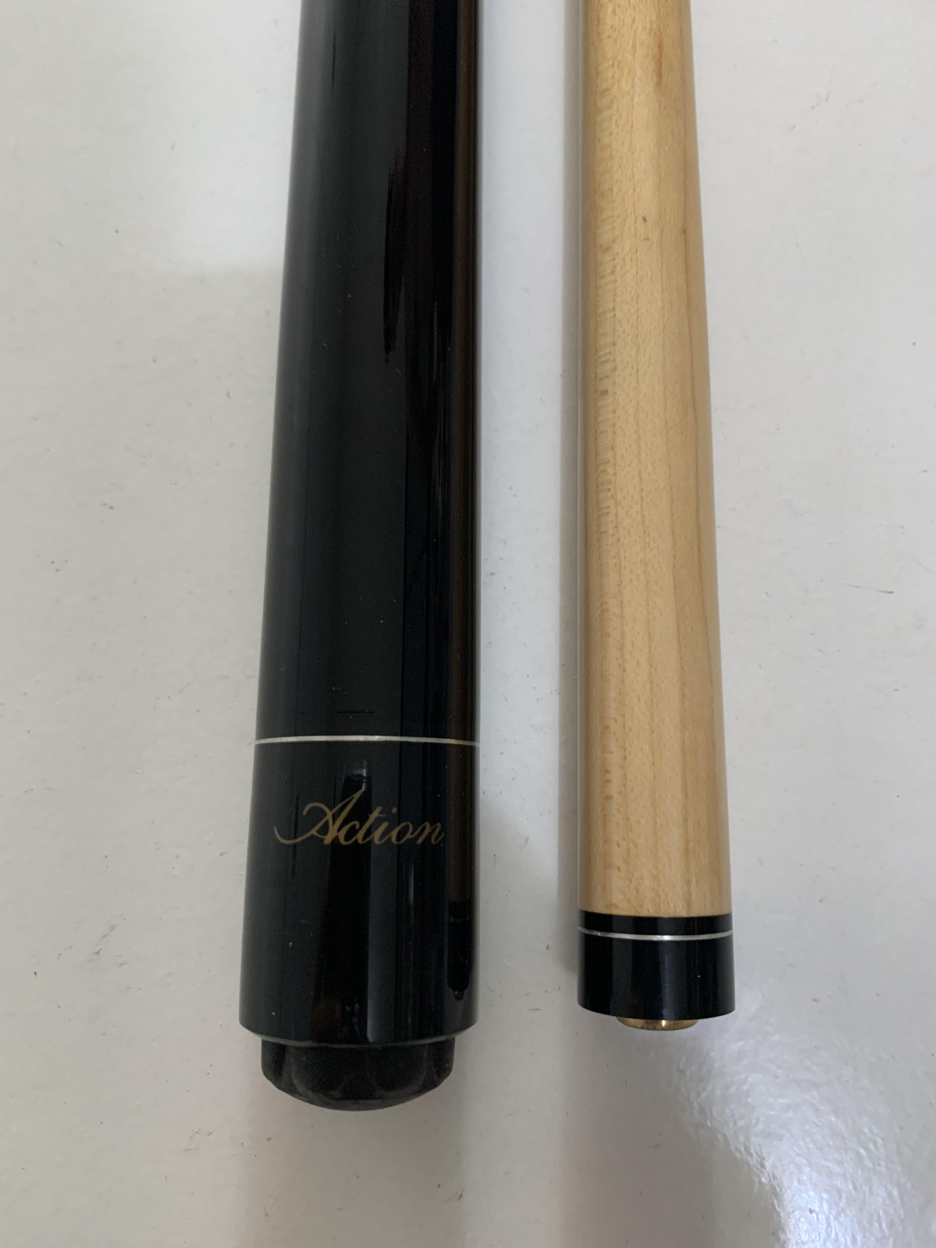 Action Cue Stick, Sports Equipment, Sports & Games, Billiards & Bowling
