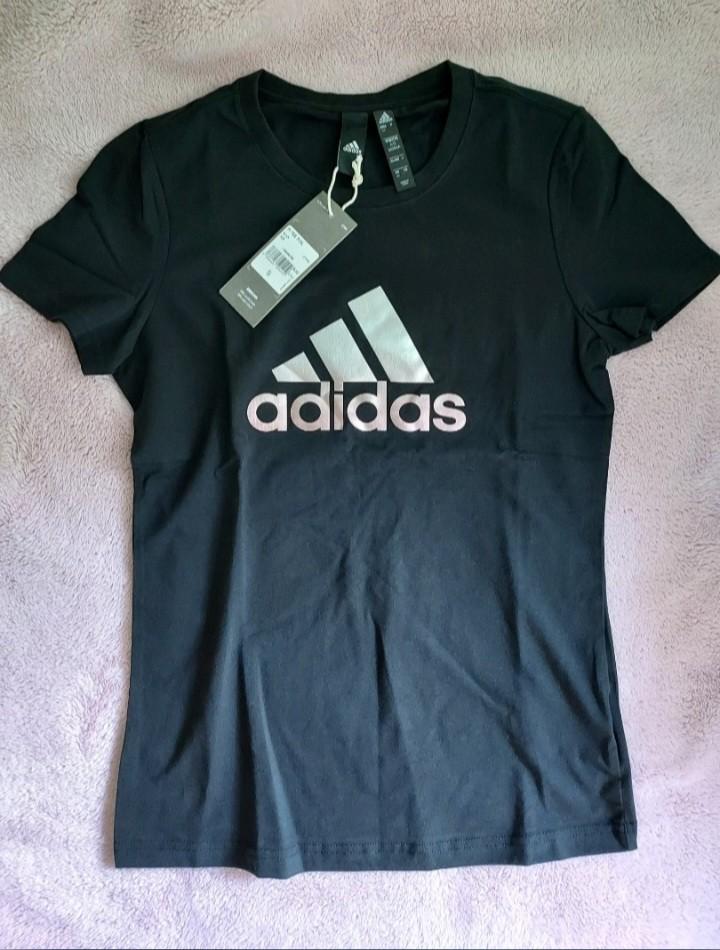 Womens black adidas shirt outlet