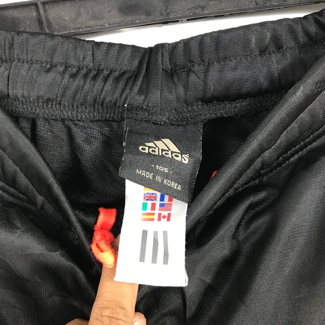 Adidas F50 Pants Track Parachute Pants Soccer Mens Sz Medium Black Orange   eBay