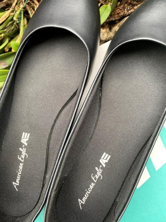 American eagle clearance black flats payless