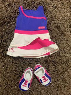 American Girl doll attire with shoes