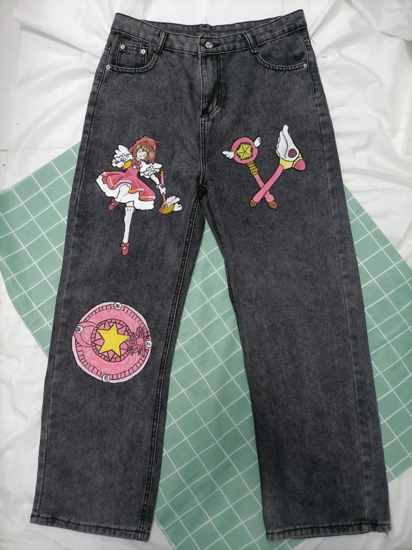 Anime Jeans - Etsy