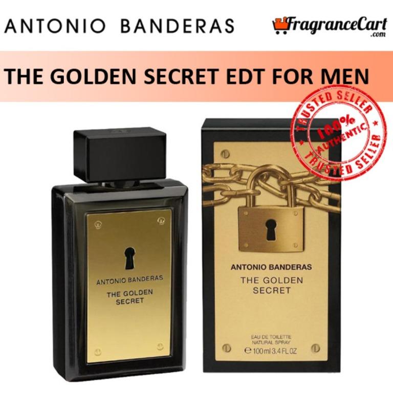Antonio Banderas The Golden Secret EDT for Men 100ml Tester Eau