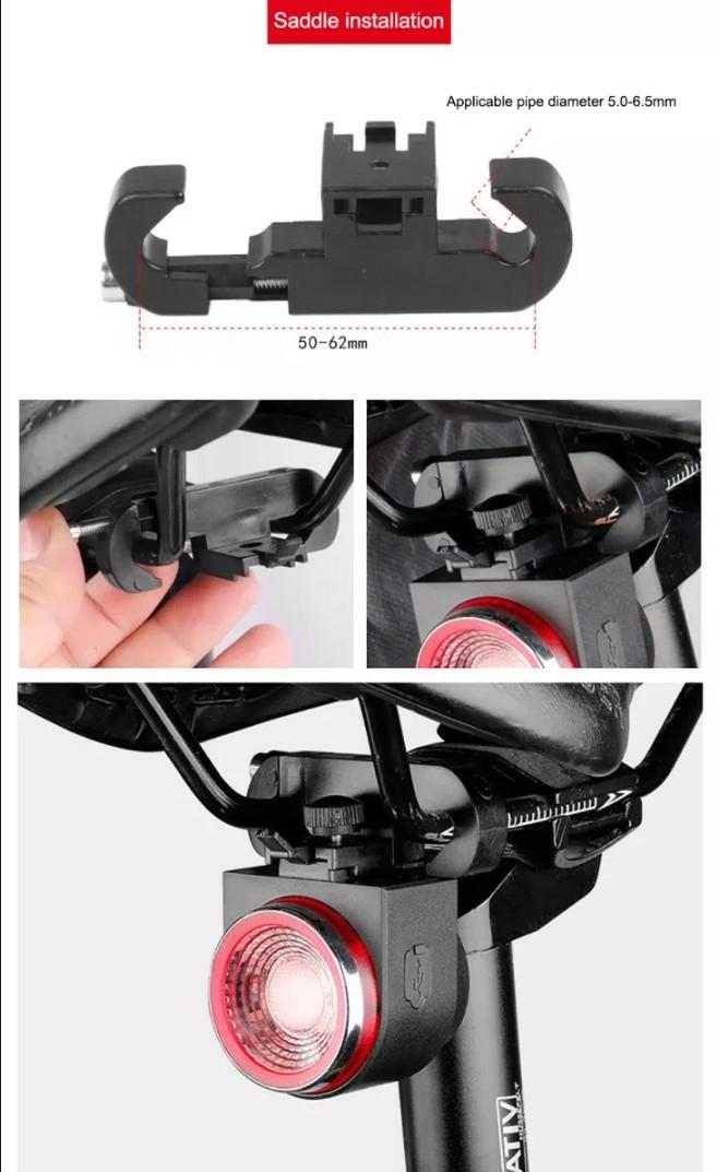 Antusi A8 Bicycle Burglar Alarm cum Smart Tail light with brake sensing