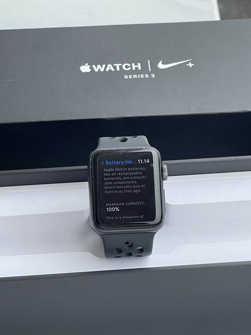 Apple Watch Nike+ Series 3 38 MM BH 100 