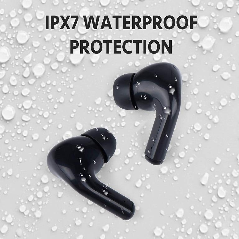 Arsiperd True Wireless Earbuds Bluetooth 5.0 Touch Control in Ear Wireless Headphones IPX7 Waterproof Hi Fi Deep Bass Earphones with Built in Mic for