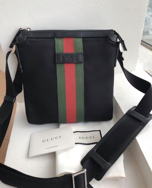 AUTHENTIC Gucci Messenger Bag, Luxury, Bags & Wallets on Carousell