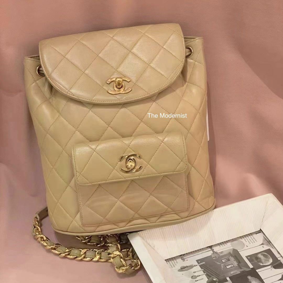 The vintage Chanel Backpack of your dreams has arrived 💭✨ Shop