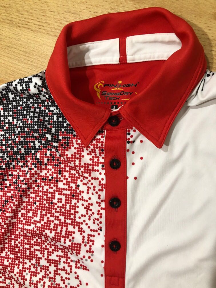 Baju Kaos Kemeja Golf Pinhigh Swing Dry Tech, Fesyen Pria ...