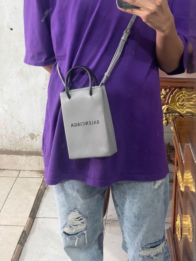 Balenciaga best sale phone tote