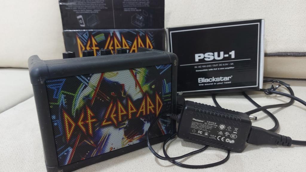 BLACKSTAR FLY 3 BLUETOOTH DEF LEPPARD & PSU-1 Adapter, Hobbies