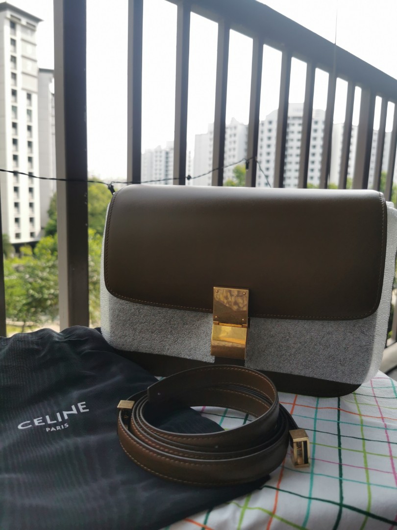 celine box caramel
