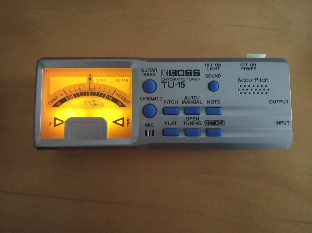 BOSS CHROMATIC TUNER TU 15