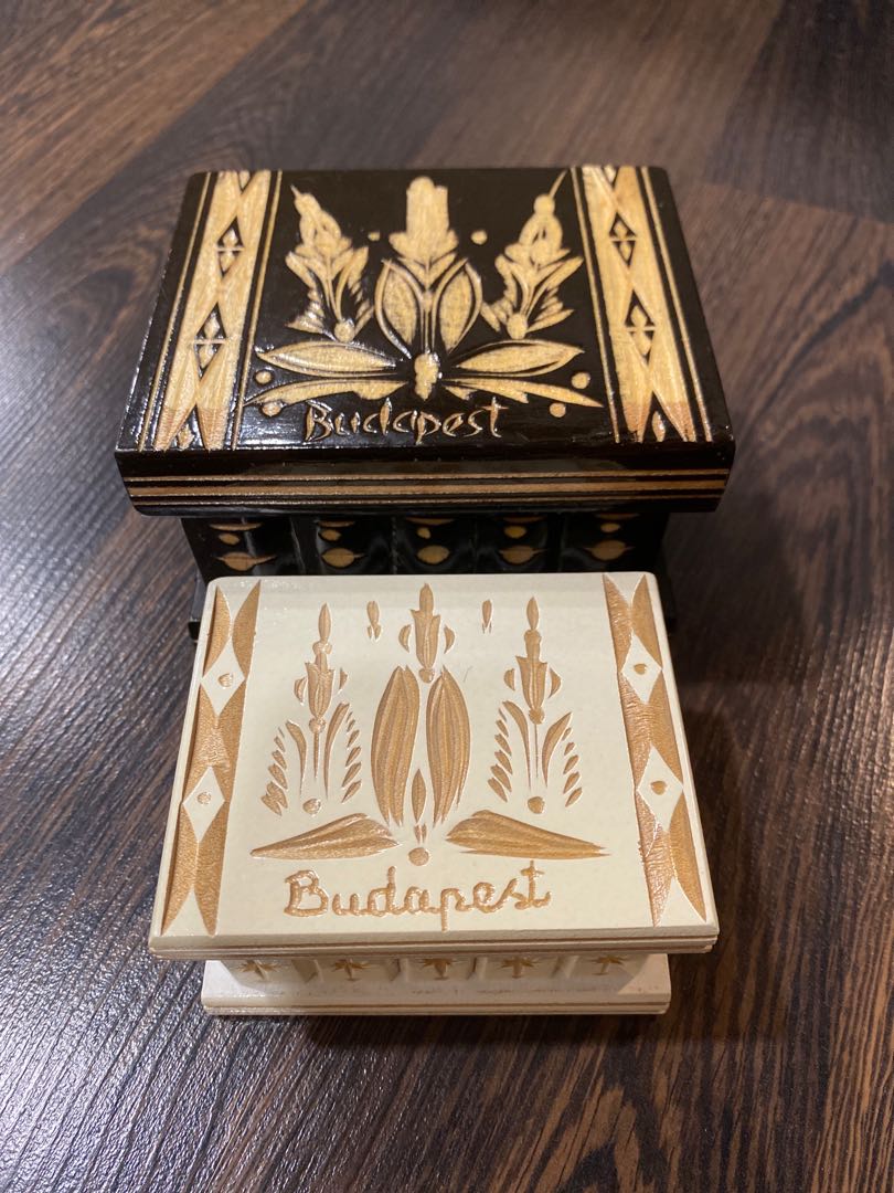 Budapest Secret Puzzle Box (Large & Small), Hobbies & Toys, Toys
