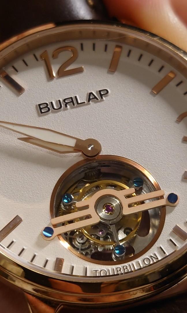 Burlap tourbillon hotsell