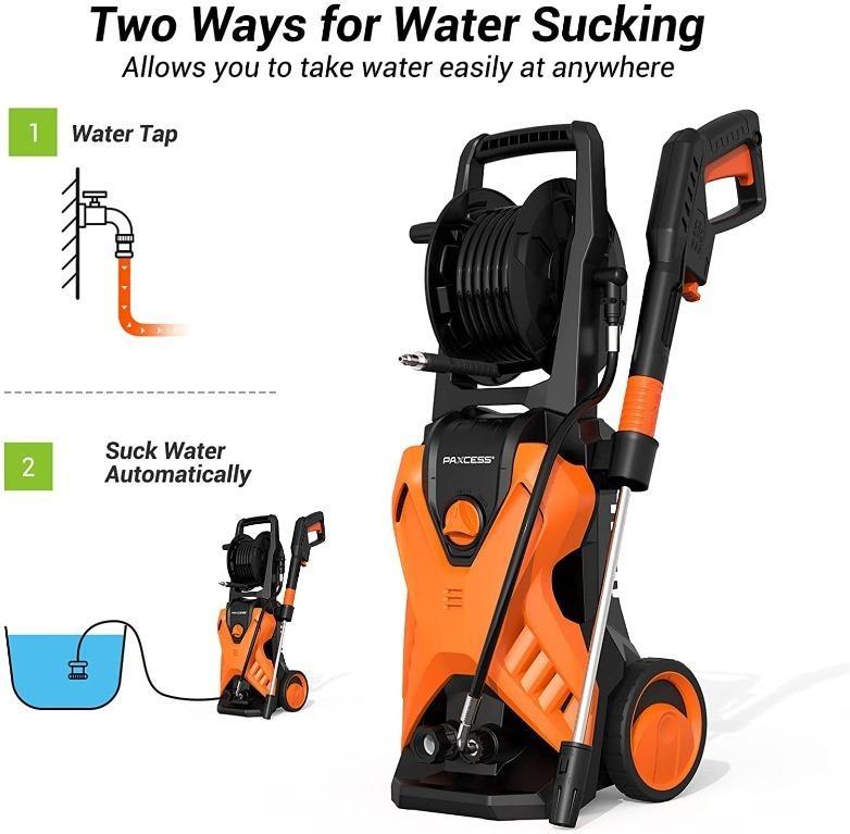 [C6521] Paxcess 3000PSI Pressure Washer with 26ft Hose, Adjustable