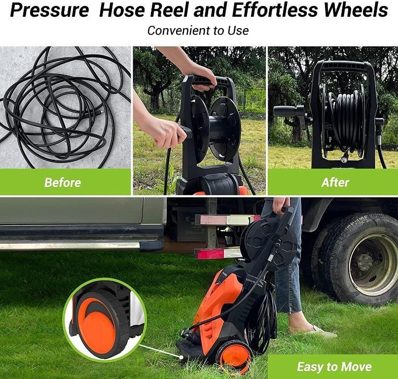 [C6521] Paxcess 3000PSI Pressure Washer with 26ft Hose, Adjustable
