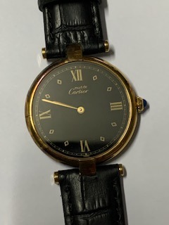 cartier argent watch