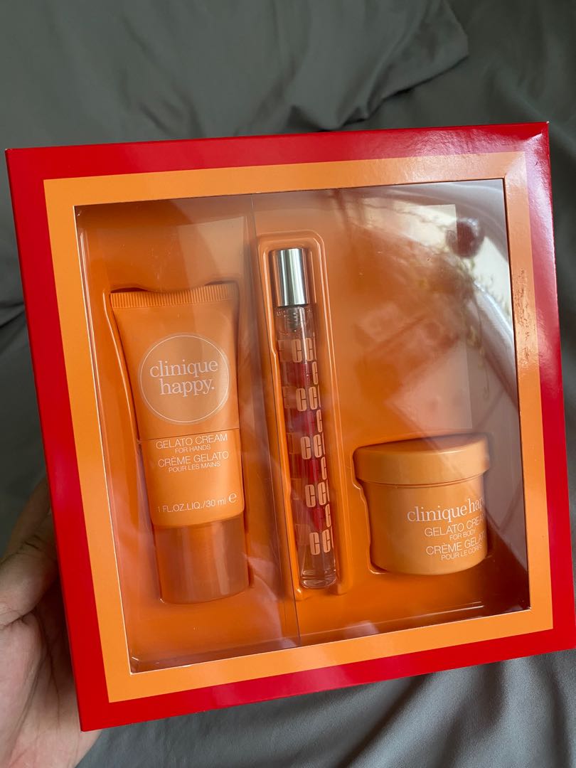 Clinique happy treats gift set