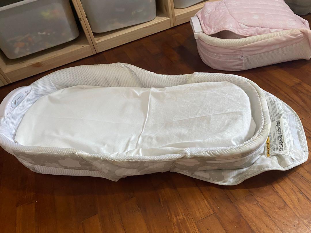 Snuggle nest afterglow portable infant sleeper shop
