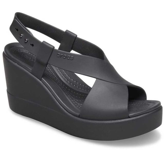 Crocs Brooklyn High Wedge Sandals 