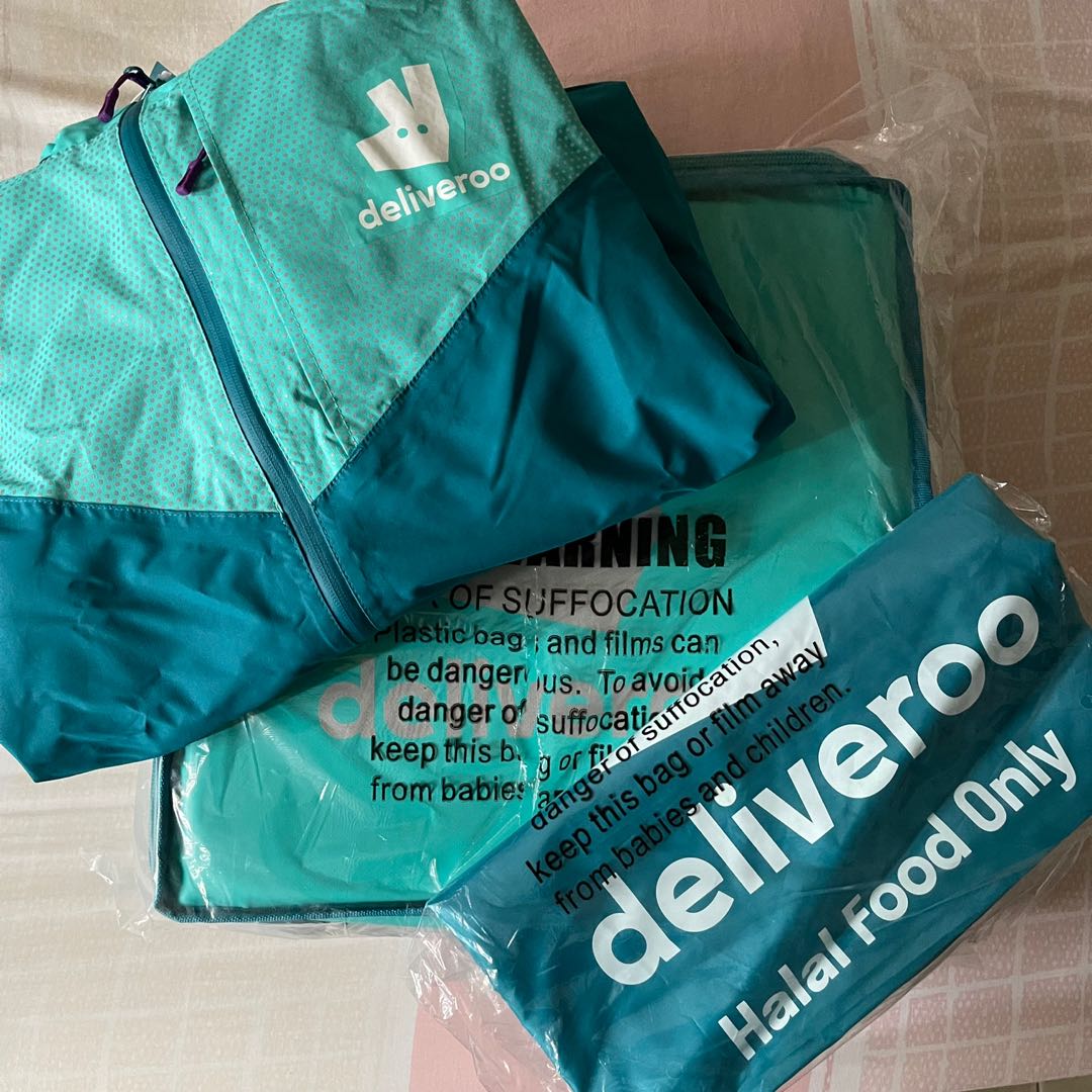 Deliveroo Bag Set, Motorcycles, Motorcycle Accessories on Carousell