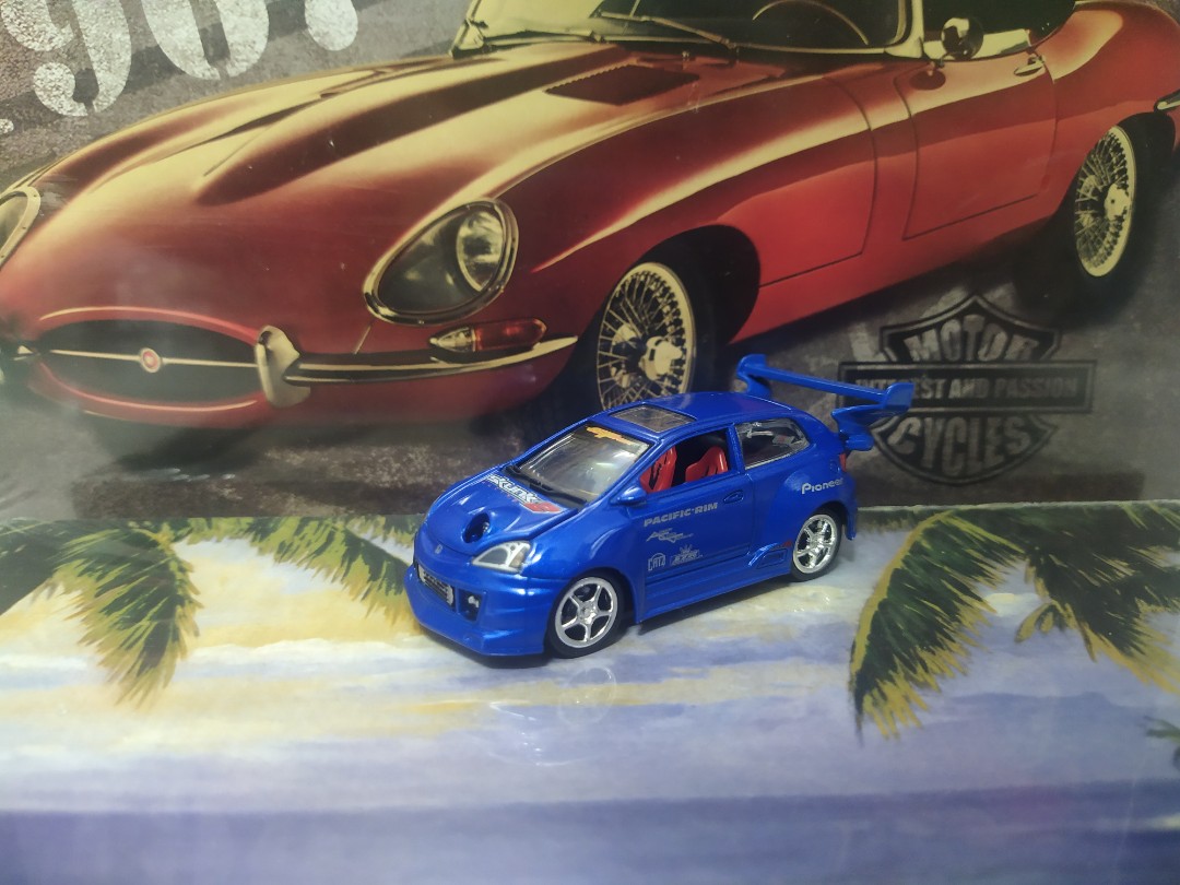 Diecast muscle machine honda civic on Carousell