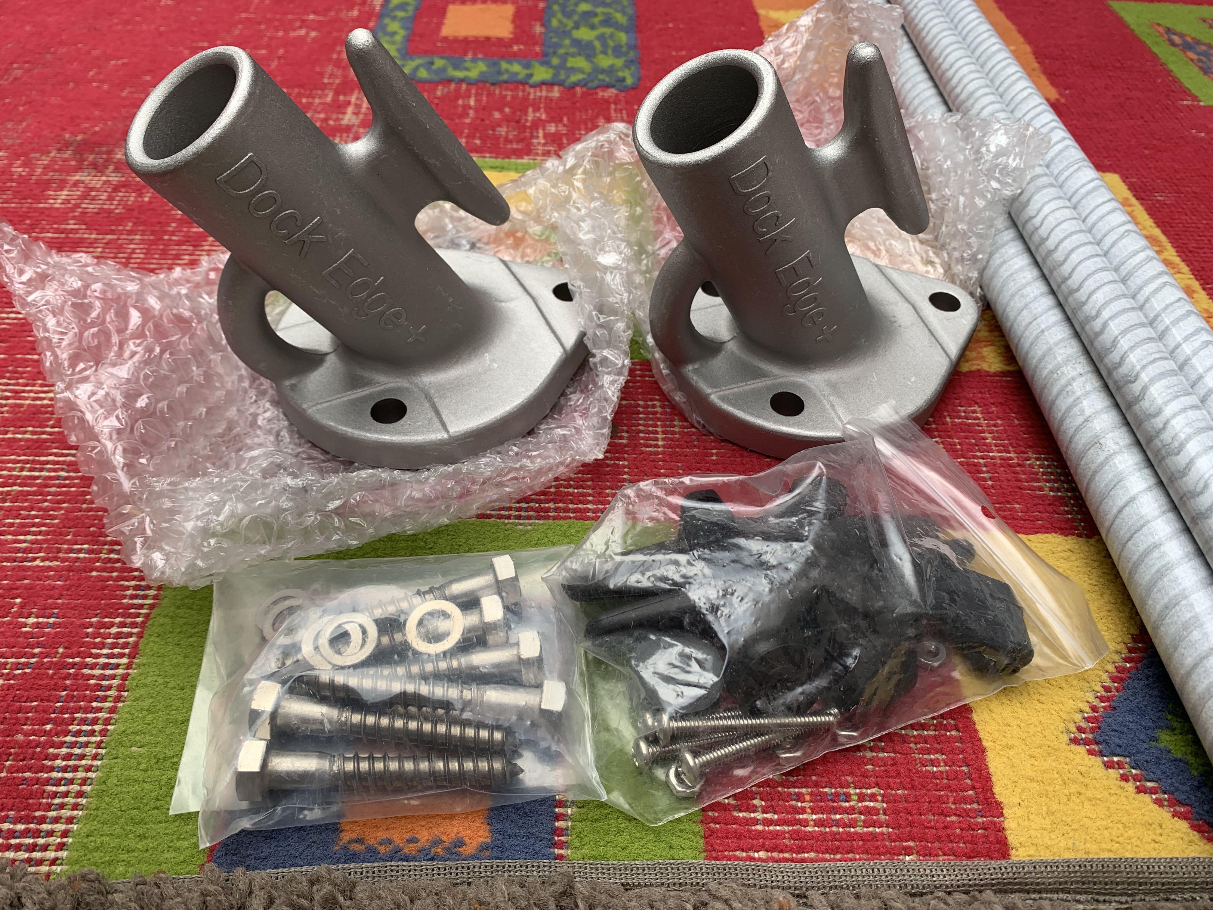 Dock Edge Mooring Whip with Arms 16ft Long Whip, Special Vehicles