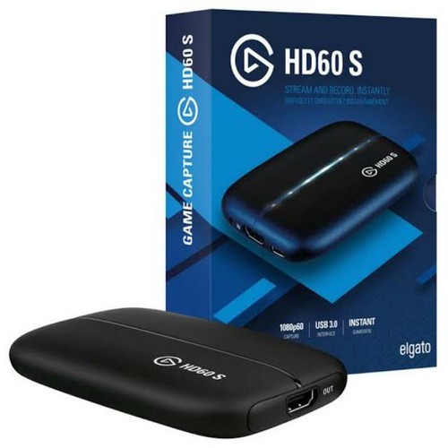 Elgato Hd60 S External Capture Card Stream And Record In 1080p60 With Ultra Low Latency On Ps5 Ps4 Pro Xbox Series X S Xbox One X S In Obs Twitch Youtube Works With Pc Mac Computers