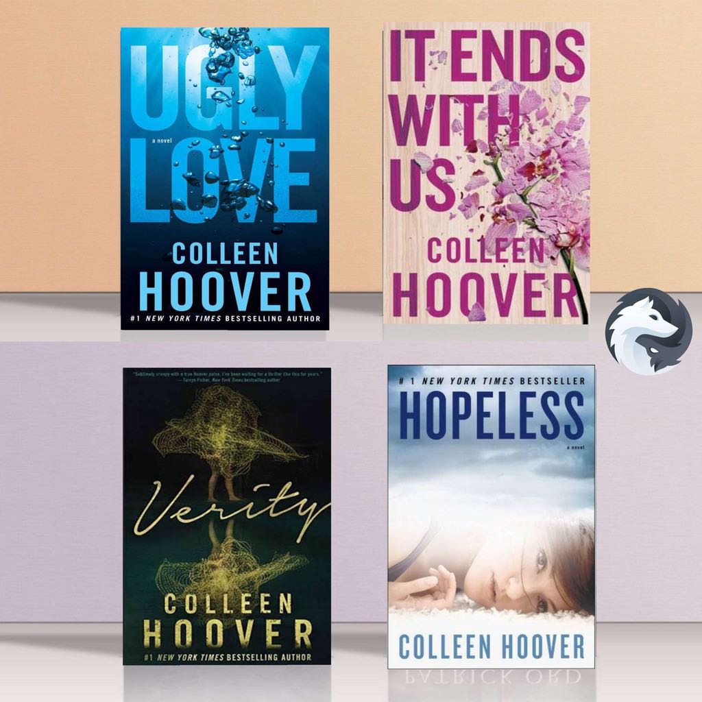 Colleen Hoover Collection 5 Books Set (Verity, November 9, Maybe Someday,  Ugly Love, It Ends with Us)