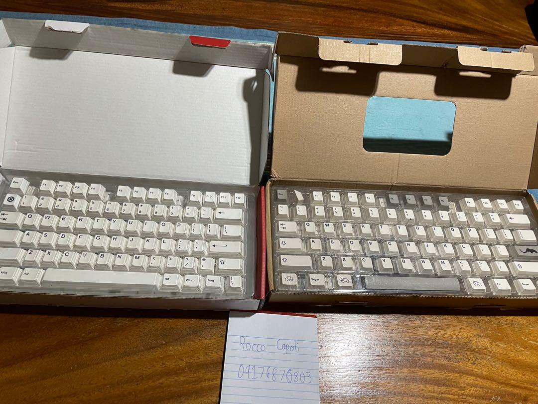 Epbt ivory clones and hk gaming wob keycaps, Computers & Tech 人気の売れ筋 epbt ivory PC周辺機器