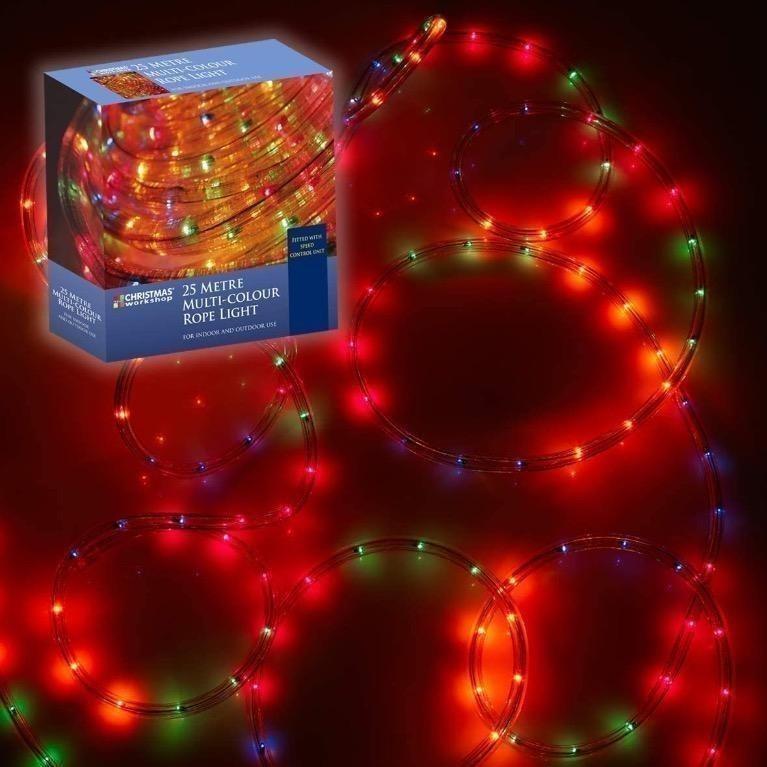 The Christmas Workshop Xmas 480 LED Bright Chaser Cluster String Lights White 