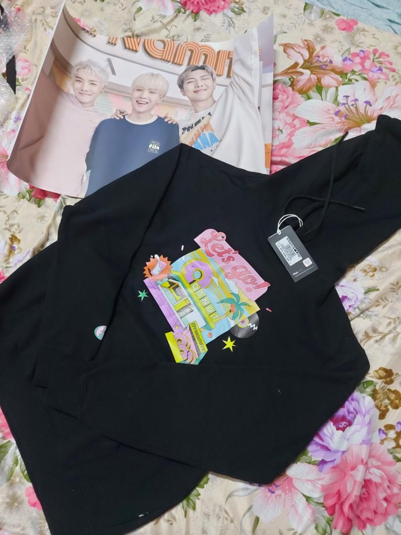 fila pigment small logo sweatshirt