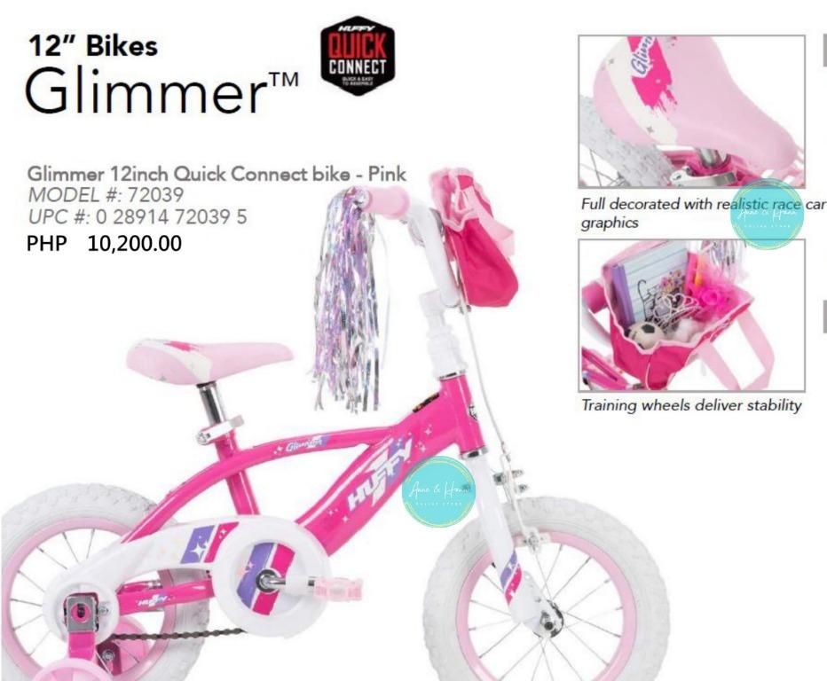 Huffy glimmer bike top